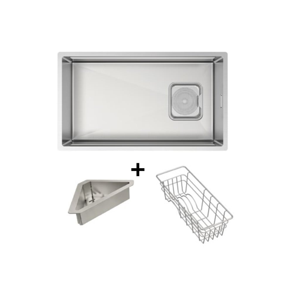 Chậu inox Hafele 760mm HS26-SSN1S-7644 567.24.401 Chậu inox Hafele 760mm HS26-SSN1S-7644 567.24.401