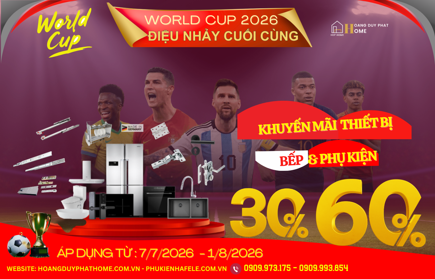 CHƯƠNG TRÌNH KHUYẾN MÃI WORLD CUP 2026 Điệu Nhảy Cuối Cùng