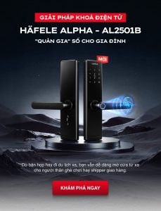 Khoá Điện Tử Hafele Alpha Mới - Kiểm Soát Bảo Mật Từ Xa image 1