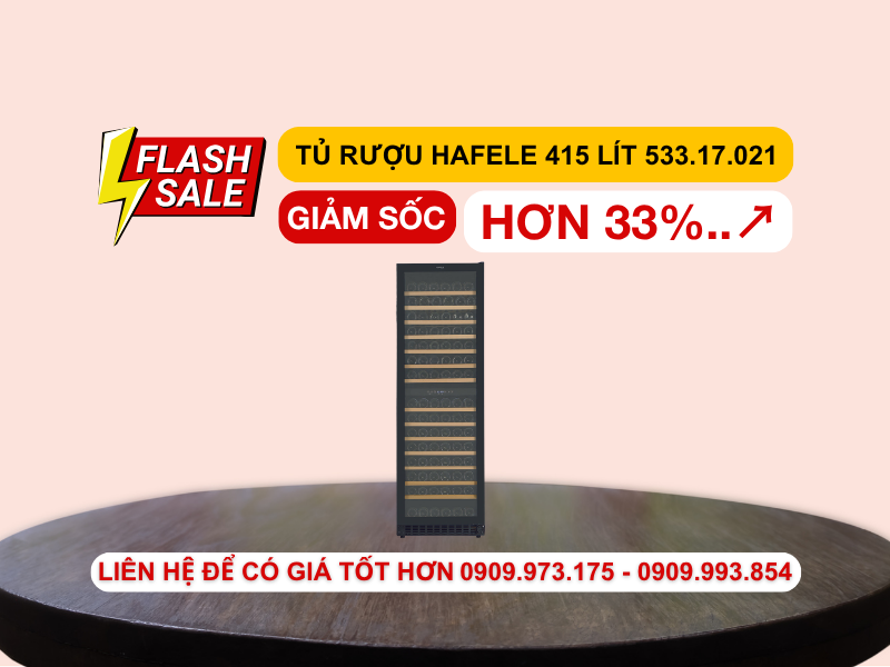 Tủ rượu Hafele HW-C415FB 533.17.021 image 7 Tủ rượu Hafele HW-C415FB 533.17.021 image 7