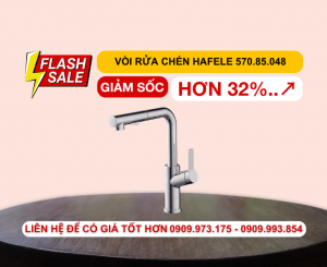 Vòi bếp Hafele LUX-P HT25-SH1P315 Chrome bóng 570.85.048