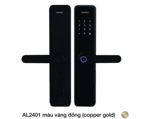 Khoá điện tử Hafele AL2401 màu vàng đồng 912.20.659