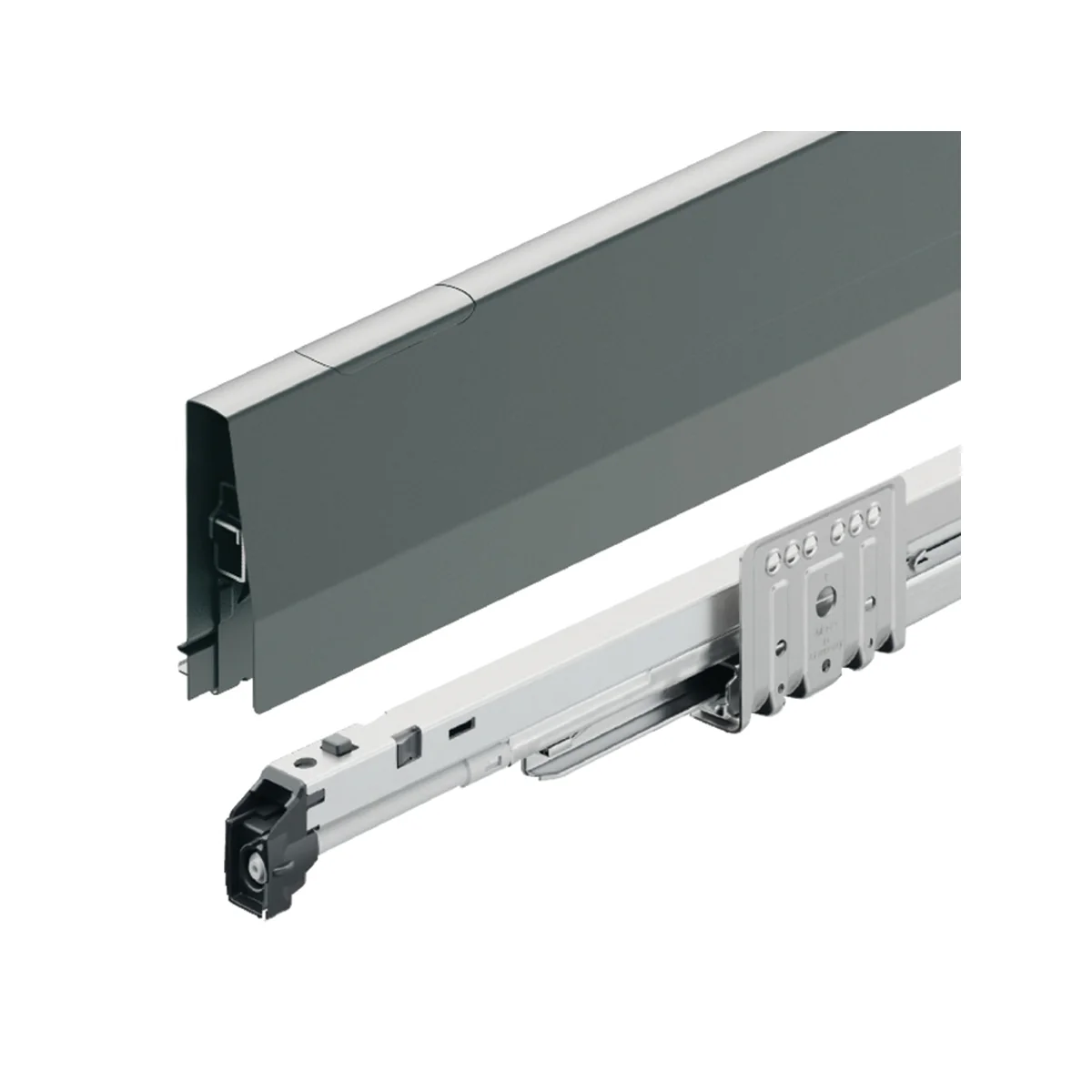 Ray hộp Hafele Matrix Box P Plus, chiều cao thành hộc 115 mm 3 Ray hộp Hafele Matrix Box P Plus, chiều cao thành hộc 115 mm 3