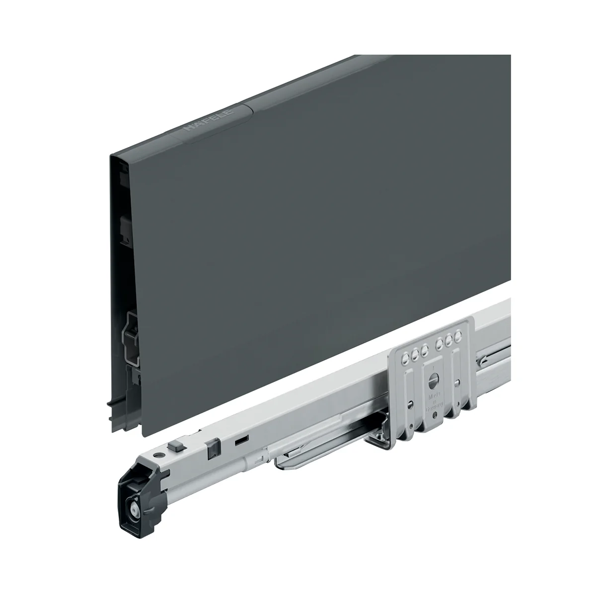 Ray hộp Hafele Matrix Box P Plus, chiều cao thành hộc 180 mm 5 Ray hộp Hafele Matrix Box P Plus, chiều cao thành hộc 180 mm 5