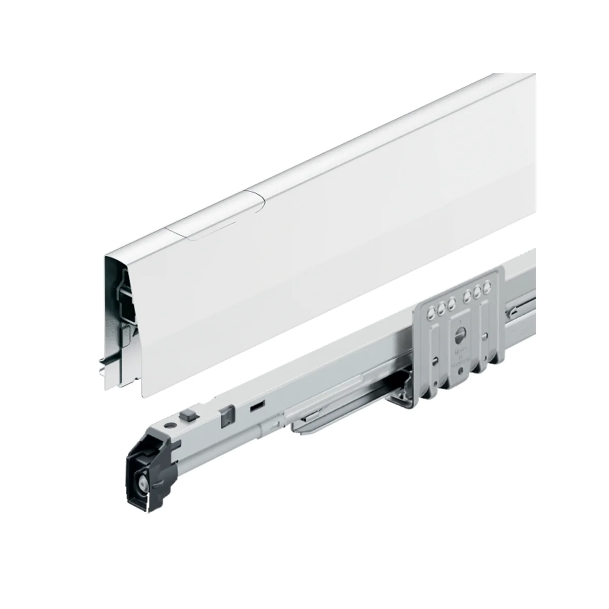 Ray hộp Hafele Matrix Box P Plus, chiều cao thành hộc 92 mm 5 Ray hộp Hafele Matrix Box P Plus, chiều cao thành hộc 92 mm 5