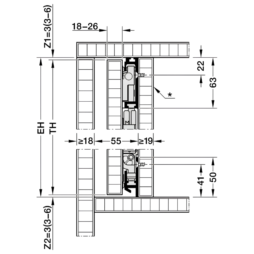 Bộ phụ kiện cửa mở xoay HAWA CONCEPTA III 35 cánh- cho cánh kéo- chiều cao cánh 1900-2700 mm 408.30.720 ban ve 10 Bộ phụ kiện cửa mở xoay HAWA CONCEPTA III 35 cánh- cho cánh kéo- chiều cao cánh 1900-2700 mm 408.30.720 ban ve 10