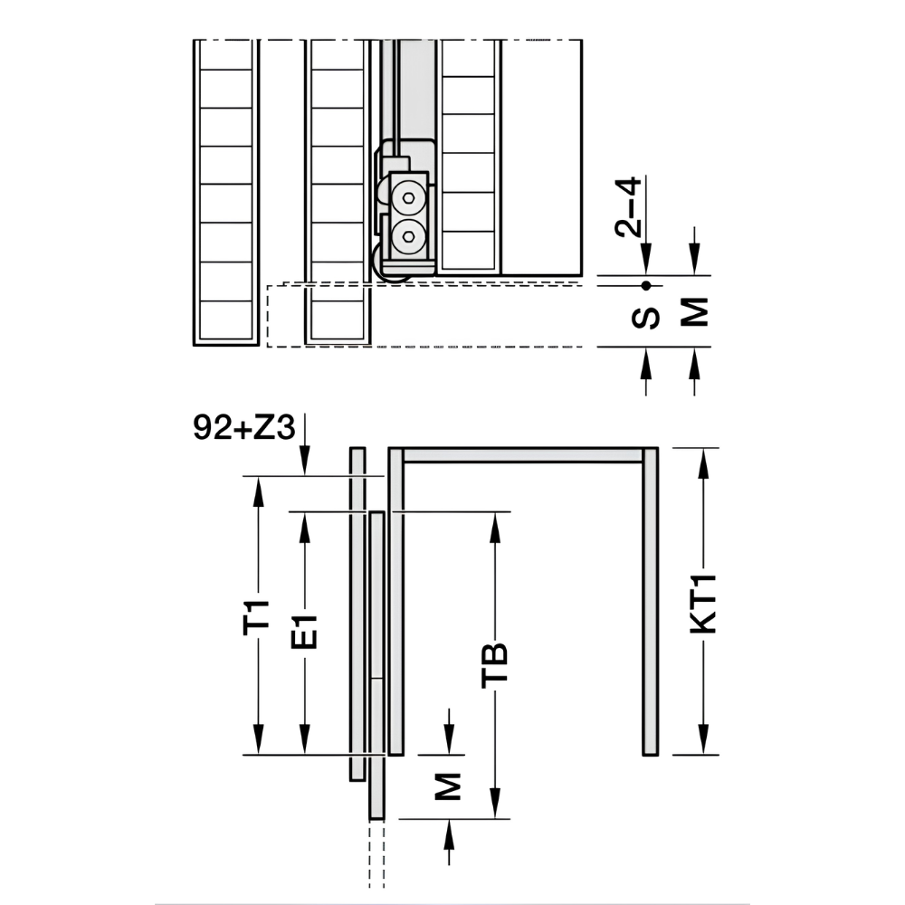Bộ phụ kiện cửa mở xoay HAWA CONCEPTA III 35 cánh- cho cánh kéo- chiều cao cánh 1900-2700 mm 408.30.720 ban ve 4 Bộ phụ kiện cửa mở xoay HAWA CONCEPTA III 35 cánh- cho cánh kéo- chiều cao cánh 1900-2700 mm 408.30.720 ban ve 4