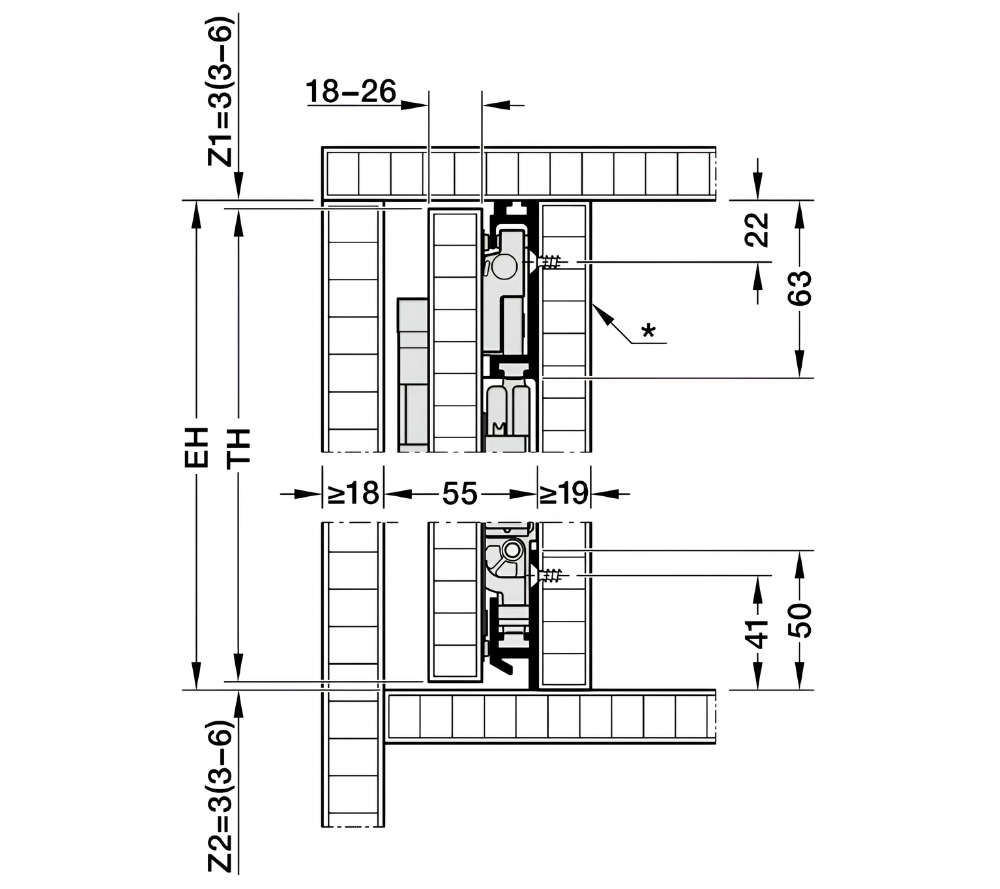 Bộ phụ kiện cửa mở xoay Hafele HAWA CONCEPTA III 35 cánh- lắp trái- cánh nhấn mở 408.30.716 banve10 Bộ phụ kiện cửa mở xoay Hafele HAWA CONCEPTA III 35 cánh- lắp trái- cánh nhấn mở 408.30.716 banve10