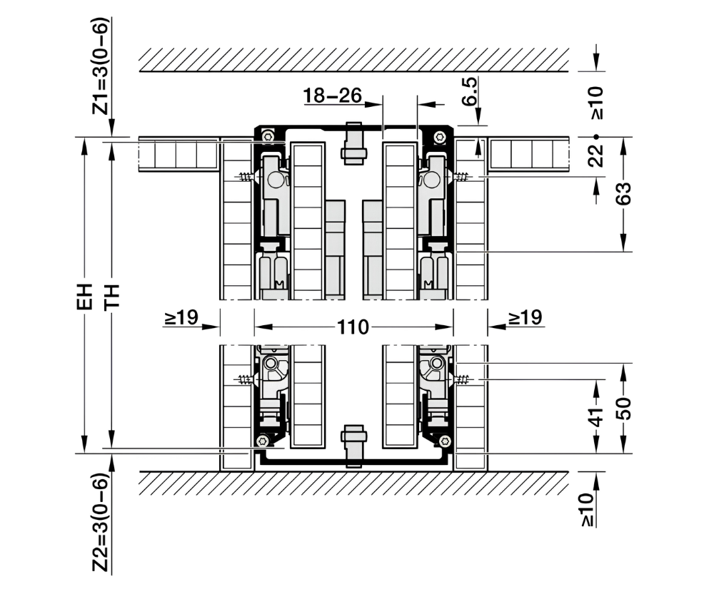 Bộ phụ kiện cửa mở xoay Hafele HAWA CONCEPTA III 35 cánh- lắp trái- cánh nhấn mở 408.30.716 banve9 Bộ phụ kiện cửa mở xoay Hafele HAWA CONCEPTA III 35 cánh- lắp trái- cánh nhấn mở 408.30.716 banve9