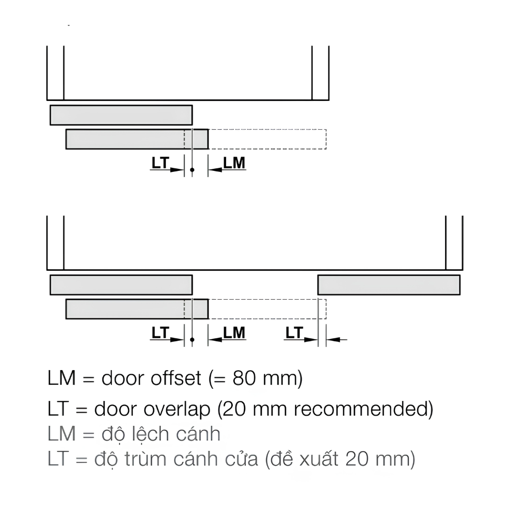 Cửa trượt thẳng Hafele SLIDO F-LINE42 50B trùm ngoài- độ dày cửa 22-26 mm 400.51.167 ban ve 5 Cửa trượt thẳng Hafele SLIDO F-LINE42 50B trùm ngoài- độ dày cửa 22-26 mm 400.51.167 ban ve 5