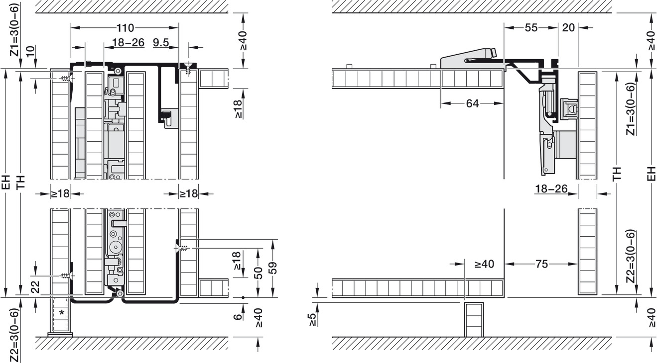 Hafele HAWA FOLDING CONCEPTA III 2025- 20 cửa nhấn- lắp trái- màu đen 408.32.502 banve6 Hafele HAWA FOLDING CONCEPTA III 2025- 20 cửa nhấn- lắp trái- màu đen 408.32.502 banve6