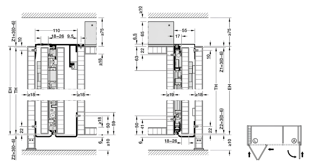 Hafele HAWA FOLDING CONCEPTA III 2025- 25 cửa nhấn- lắp phải- màu bạc 408.32.509 banve9 Hafele HAWA FOLDING CONCEPTA III 2025- 25 cửa nhấn- lắp phải- màu bạc 408.32.509 banve9